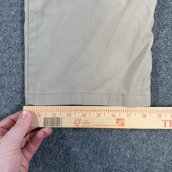 First Tactical Pants Mens 32x30 Beige Cargo Ripstop Outdoor Workwear Police - Picture 12 of 13